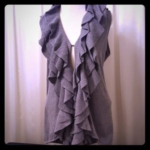 Cabel and Gauge Sweater vest